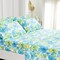 American Home Collection Flowers Bedding Sheets & Pillowcases Set Brushed Microfiber Wrinkle Free Sheet Set